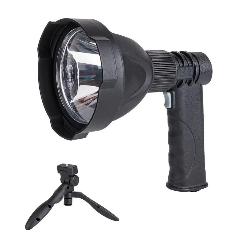 Bluejw T6 LED 10W High Power Handheld Flashlight, USB Rechargeable, Big Bright Portable Torch - Image 1